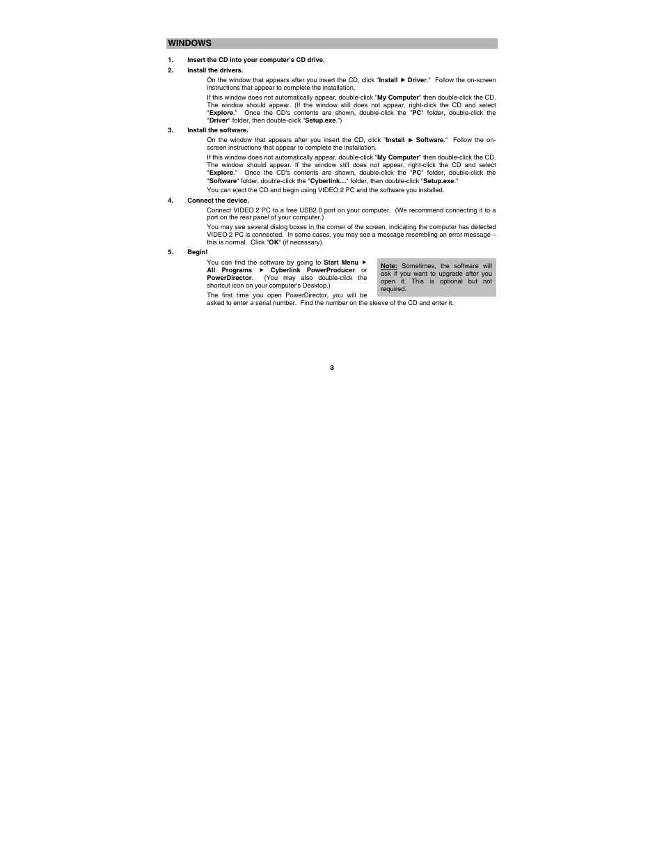 ION Audio Video 2 PC MKII User Manual | Page 3 / 44