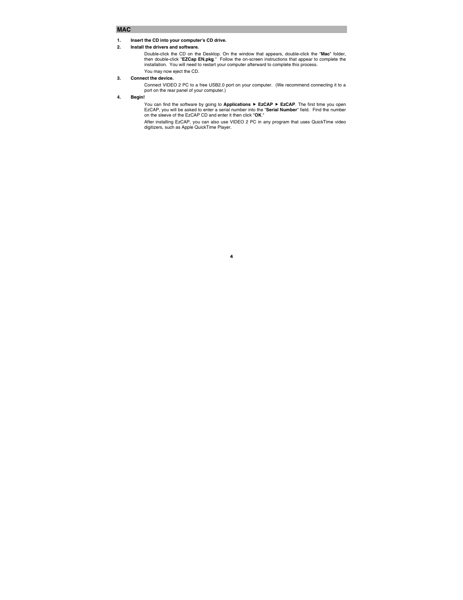 ION Audio Video 2 PC MKII User Manual | Page 4 / 44