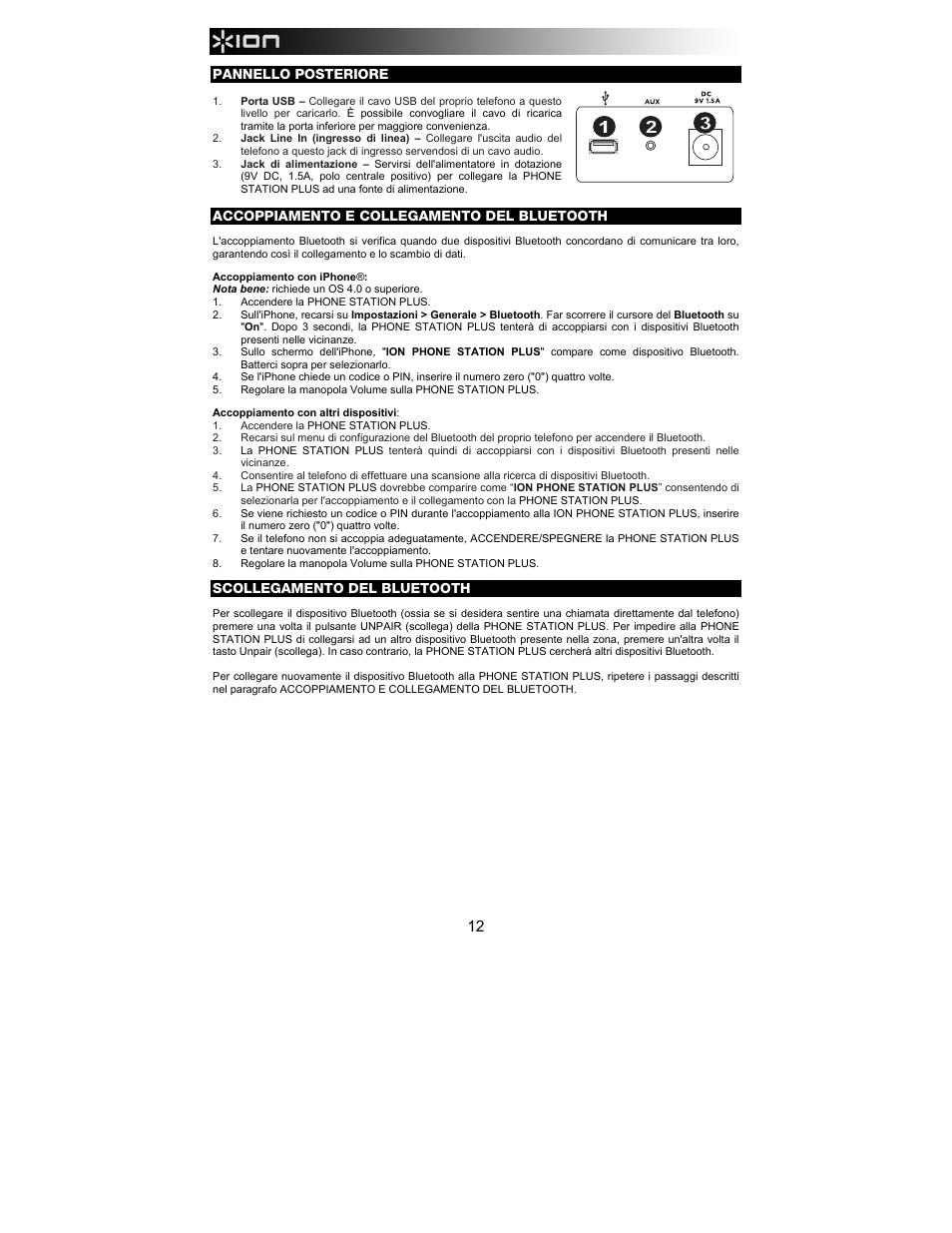 ION Audio Phone Station Plus User Manual | Page 12 / 20