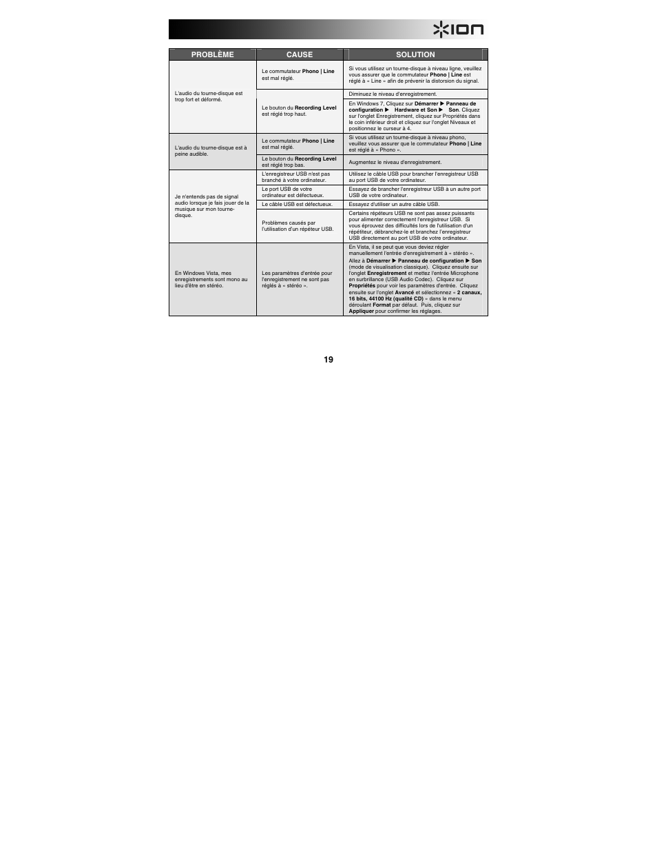 ION Audio U Record User Manual | Page 19 / 40