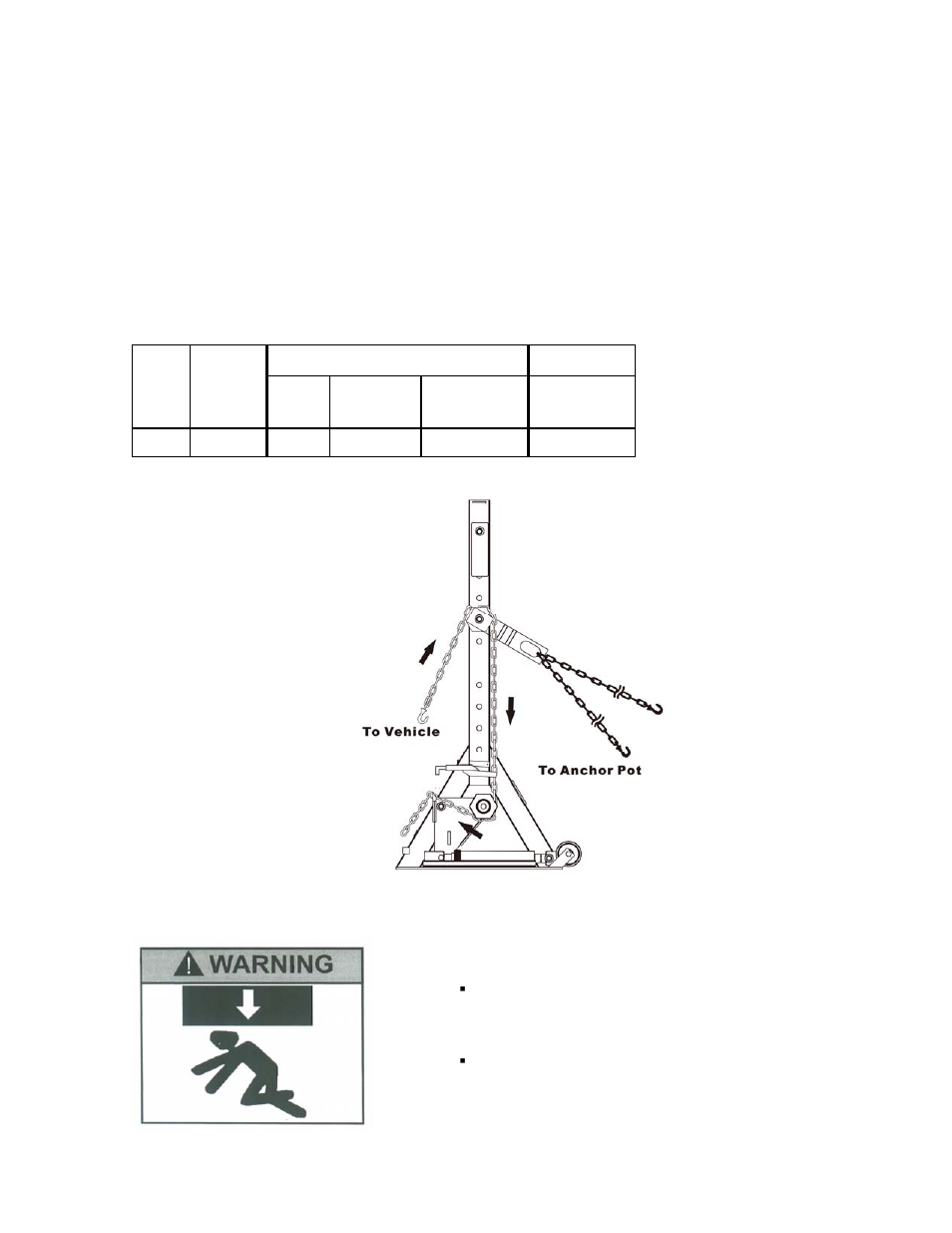 Instructions, Product description, Specifications | Jackco Power Post Model 892 User Manual | Page 4 / 7