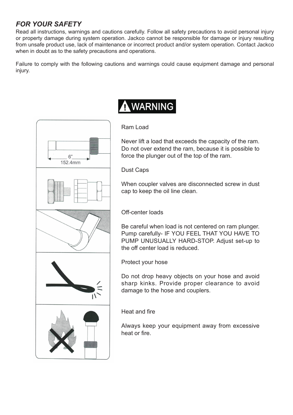 Jackco Model 81110 Ton Set User Manual | Page 2 / 10