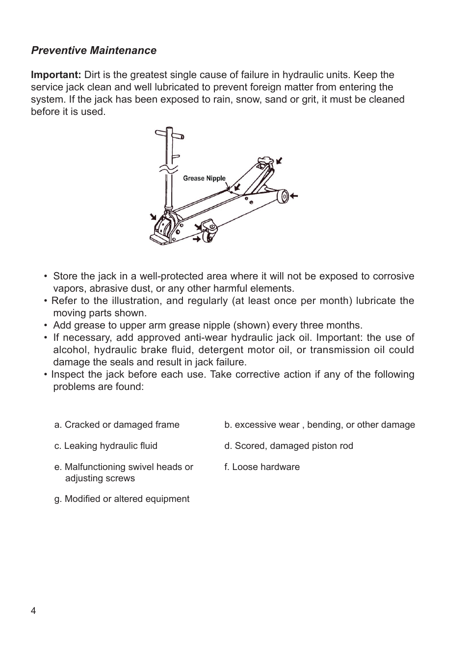 Jackco Model 65500A User Manual | Page 4 / 8