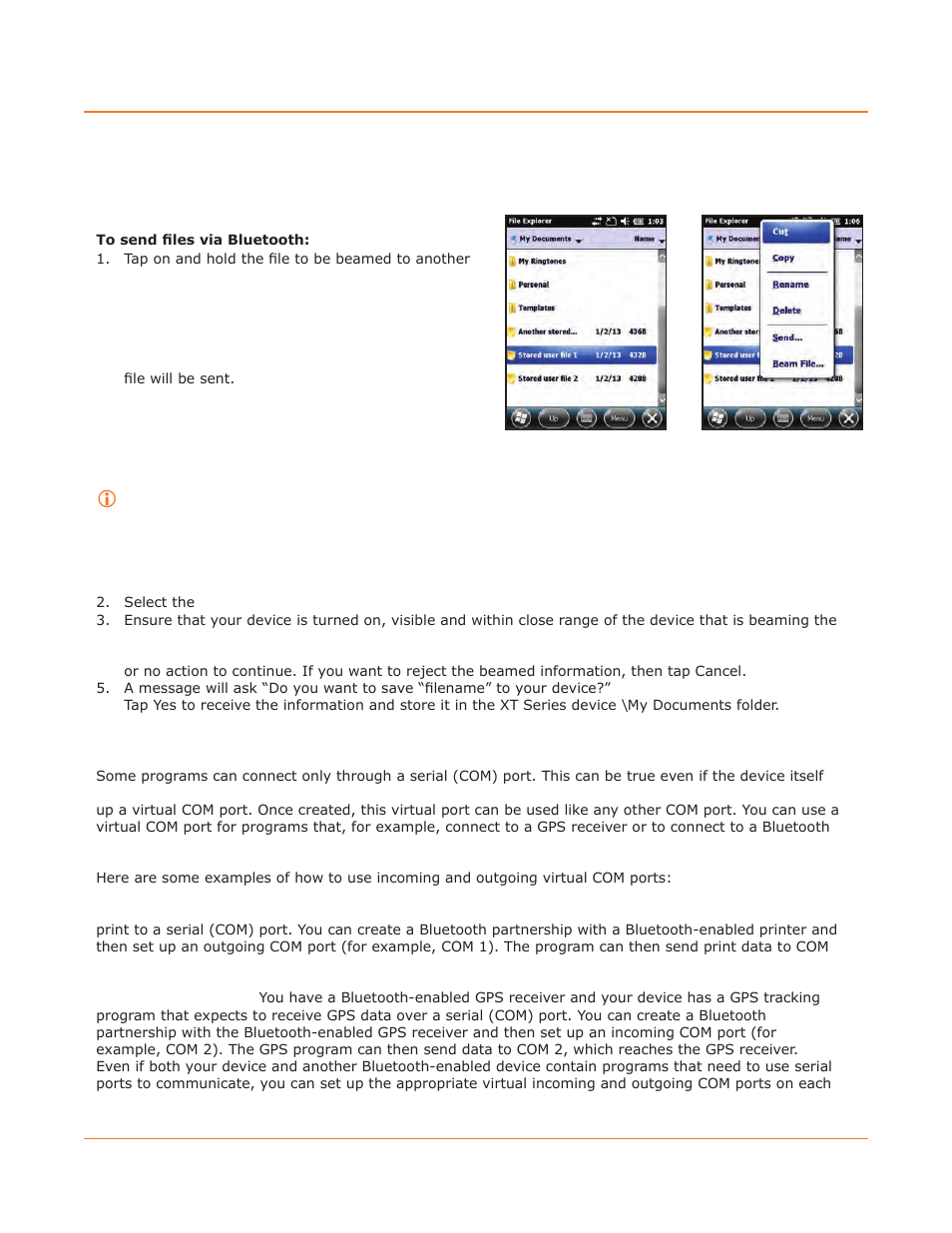 Janam XT85 User Manual | Page 79 / 84