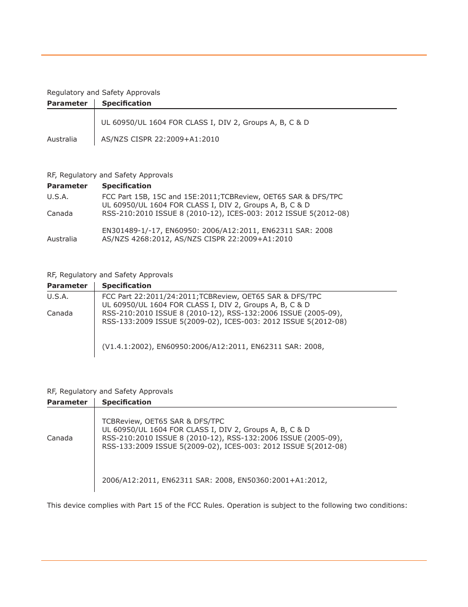 Xt85 user manual, Regulatory and maintenance | Janam XT85 User Manual | Page 82 / 84