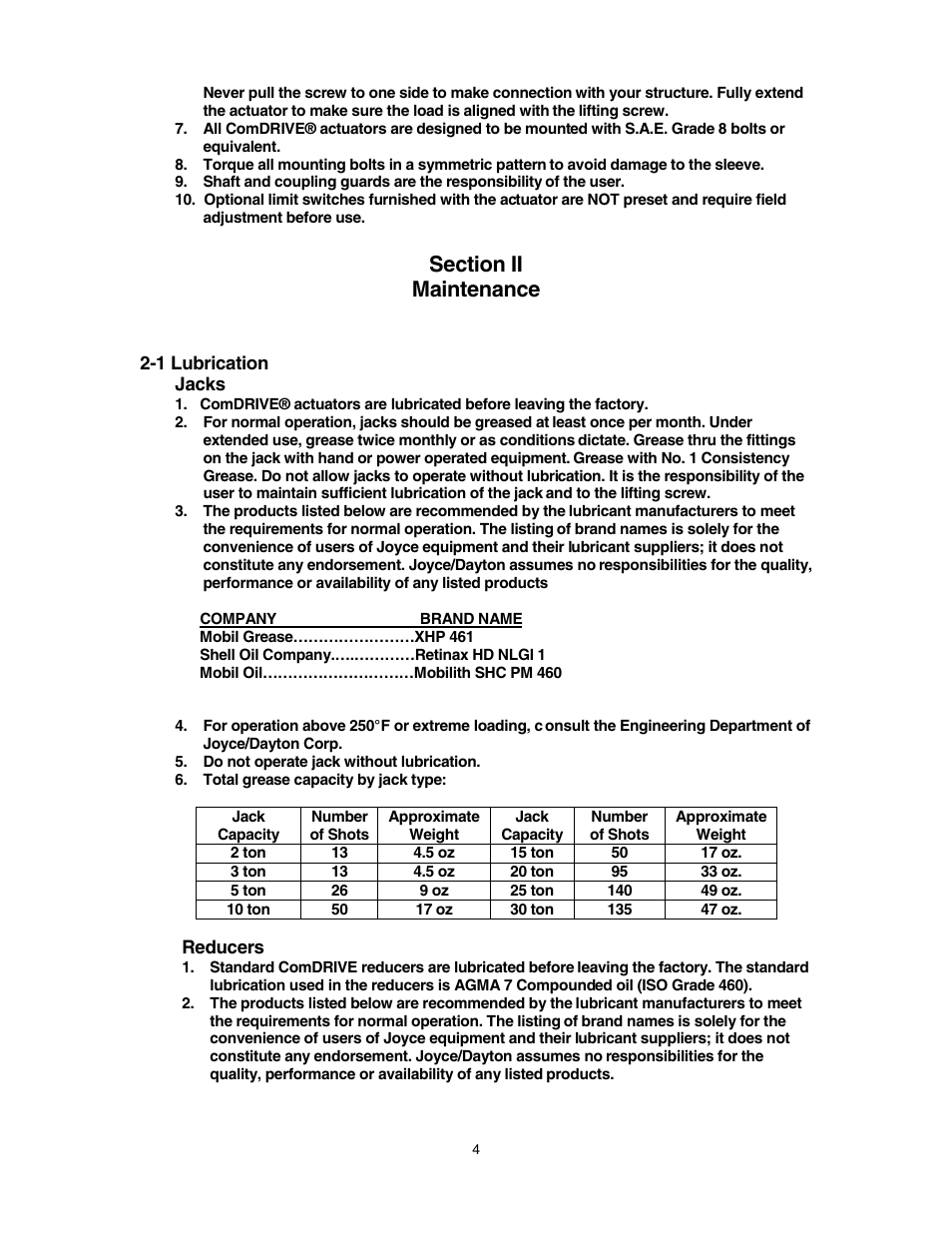 Joyce DCD3230 User Manual | Page 4 / 10