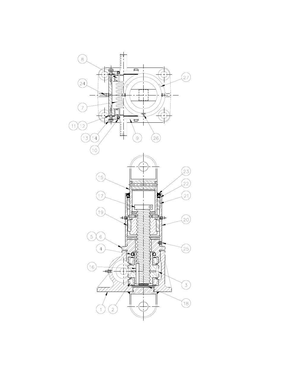 Joyce ACME SCREW Electric Cylinders (Standard, Motor mount, and ComDRIVE style) User Manual | Page 6 / 10