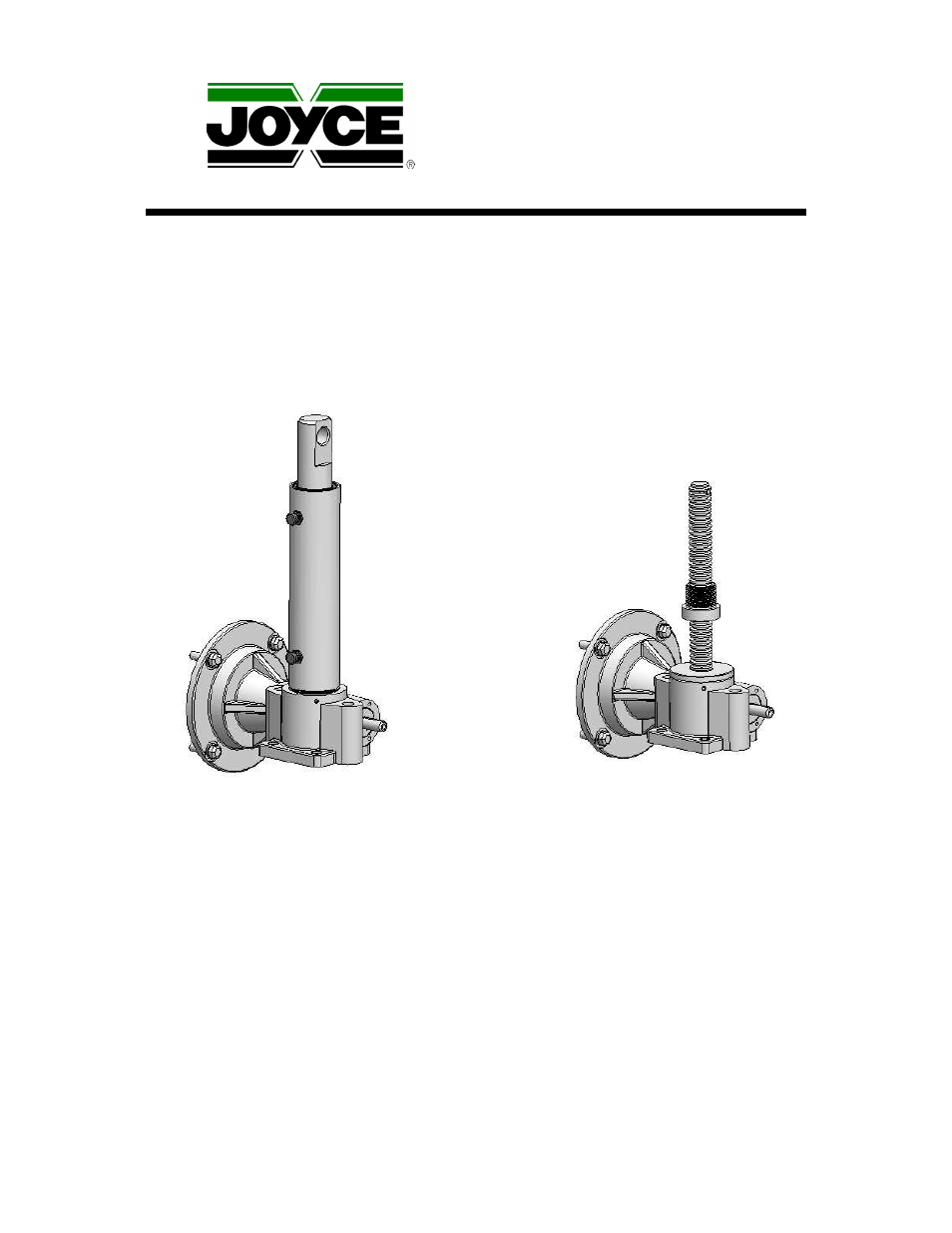 Joyce DIA201 - ACME 1 diameter, .25" pitch, .50 lead"" User Manual | 13 pages