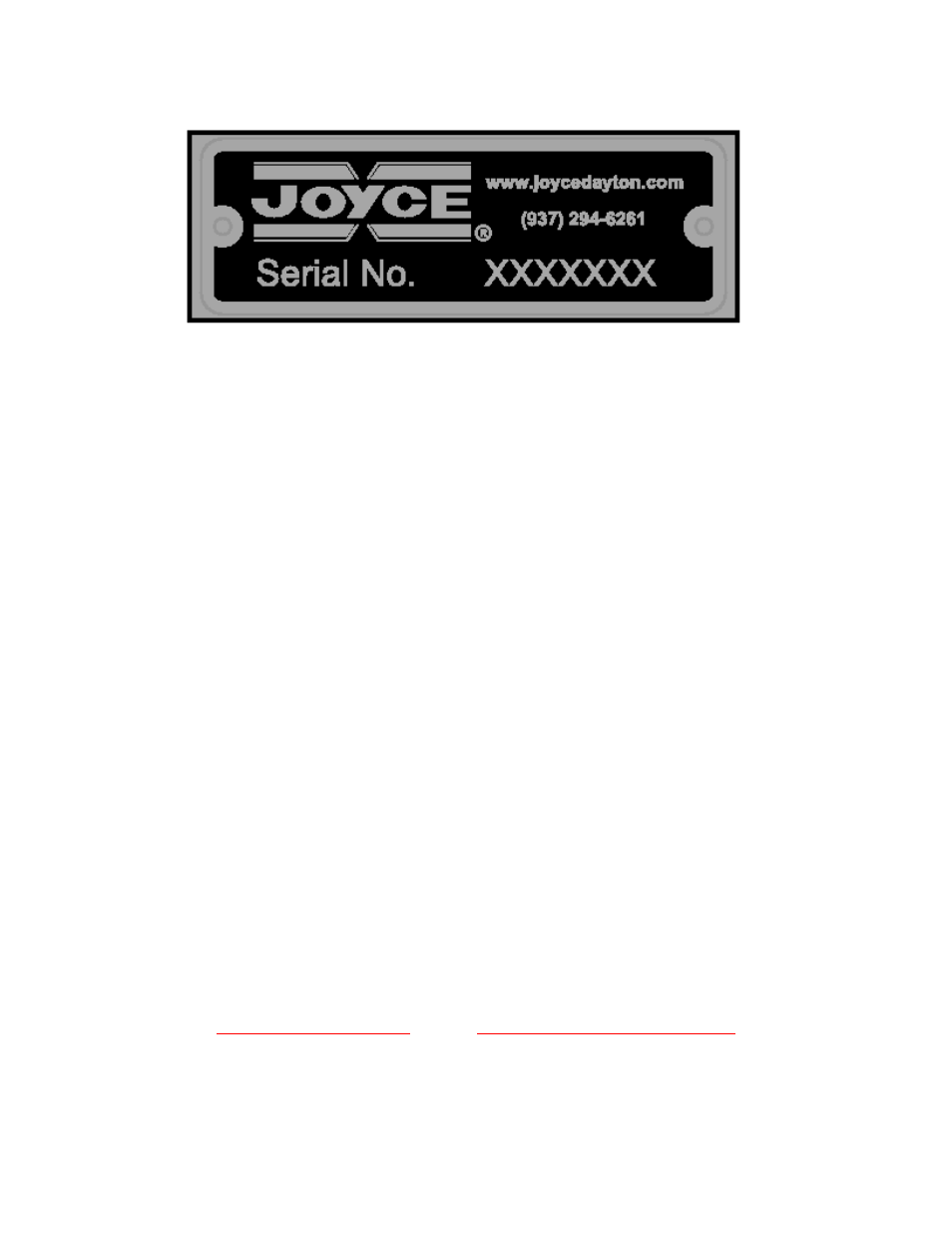 Joyce BG450D User Manual | Page 10 / 10