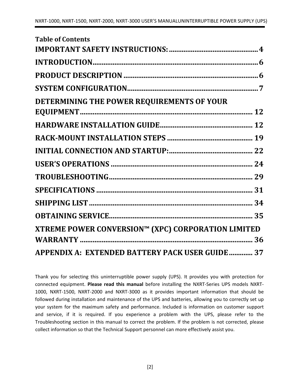 JuiceGoose NXRT Series User Manual | Page 2 / 45