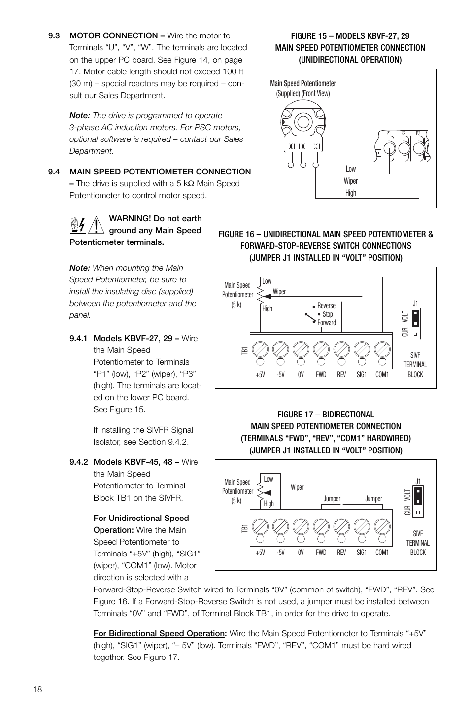 KB Electronics KBVF-48 User Manual | Page 18 / 29