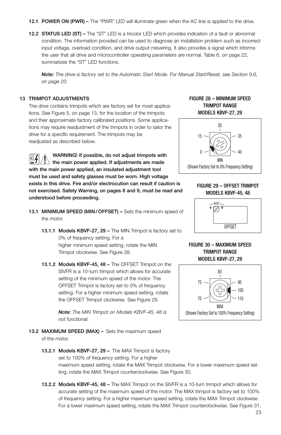 KB Electronics KBVF-48 User Manual | Page 23 / 29