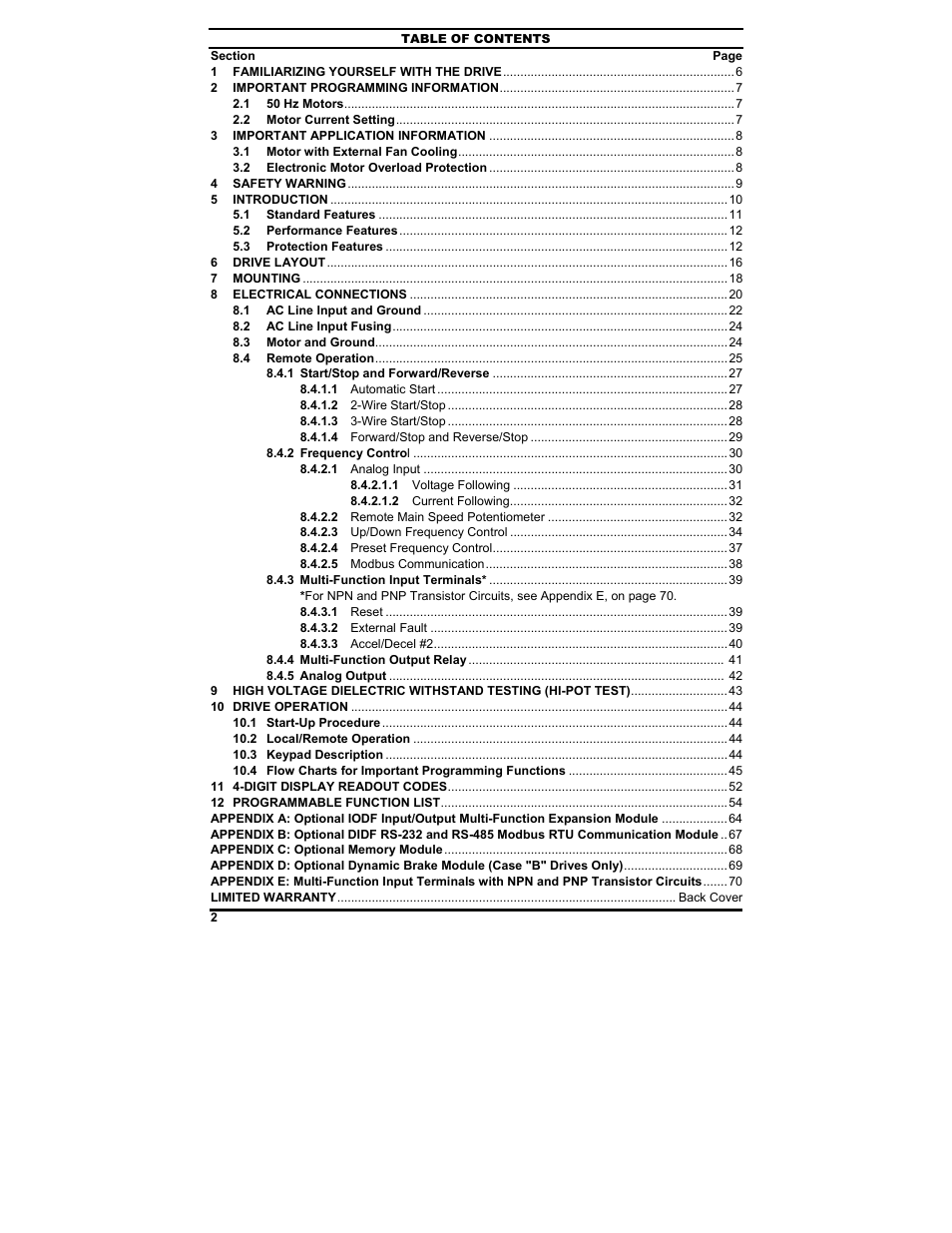 KB Electronics KBDF-48 User Manual | Page 2 / 73