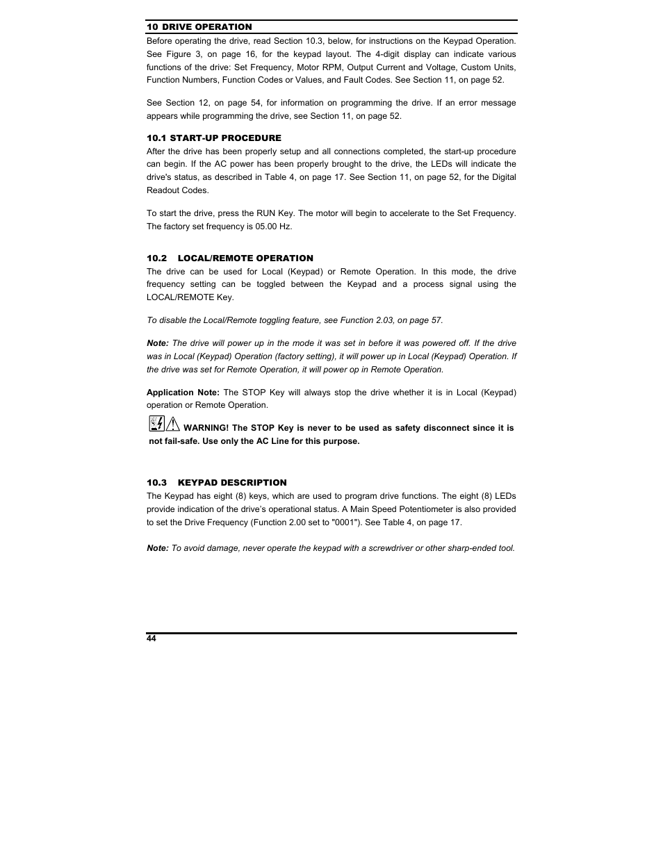 KB Electronics KBDF-48 User Manual | Page 44 / 73