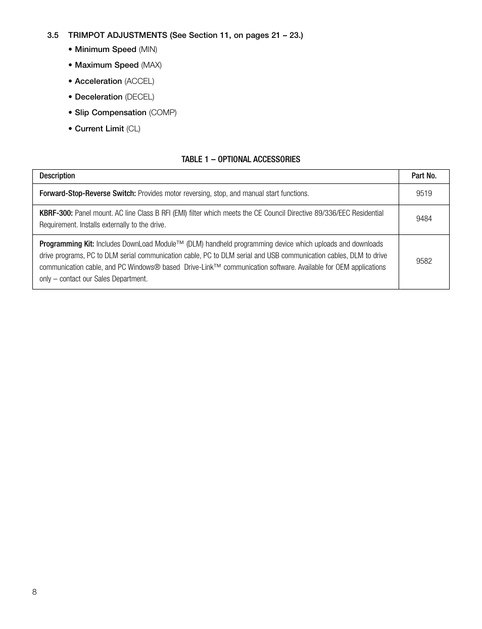 KB Electronics KBMA-24DF User Manual | Page 8 / 25