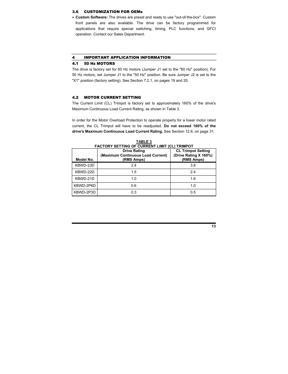 KB Electronics KBWA-23D User Manual | Page 13 / 36