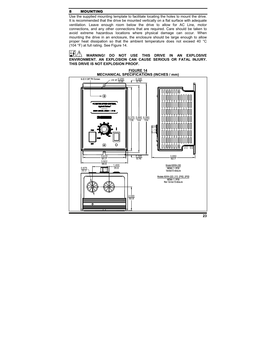 KB Electronics KBWA-23D User Manual | Page 23 / 36