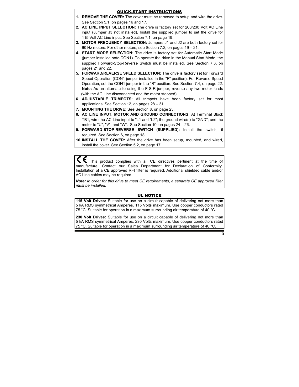 KB Electronics KBWA-23D User Manual | Page 3 / 36