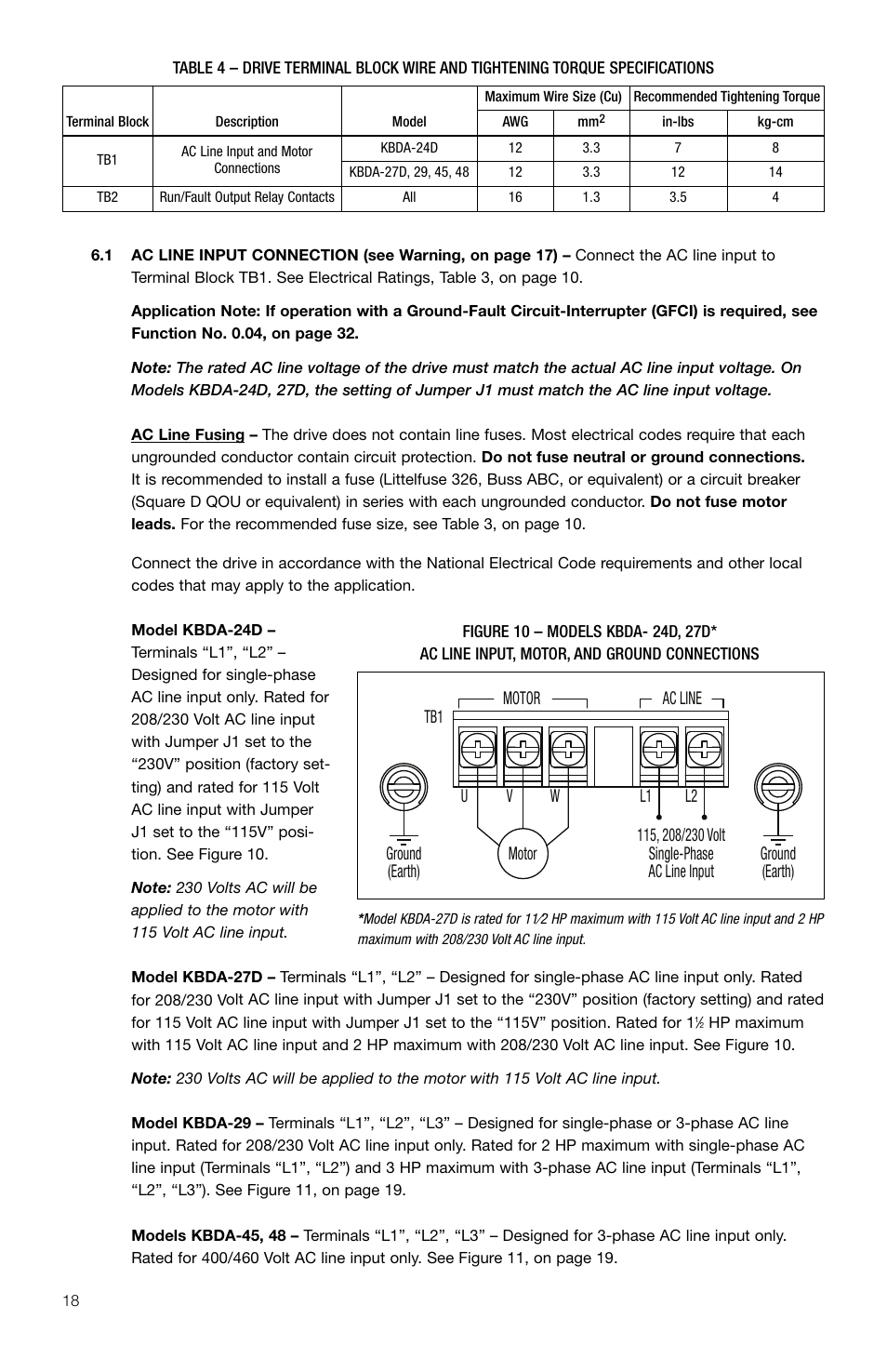 KB Electronics KBDA-48 User Manual | Page 18 / 57