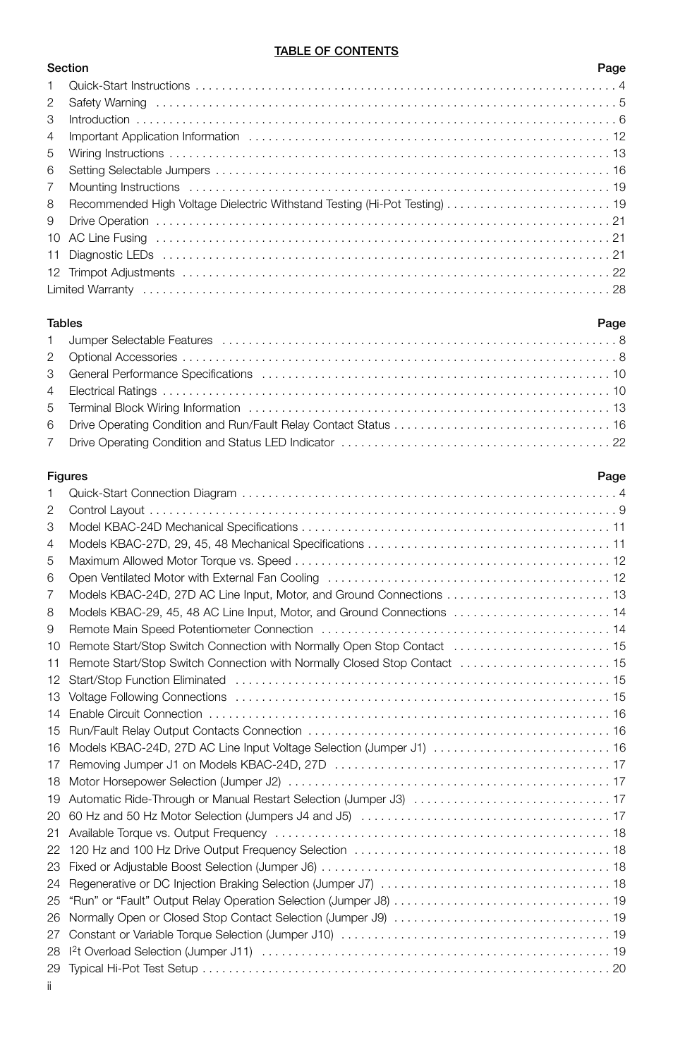 KB Electronics KBAC-29 (1P) User Manual | Page 3 / 29