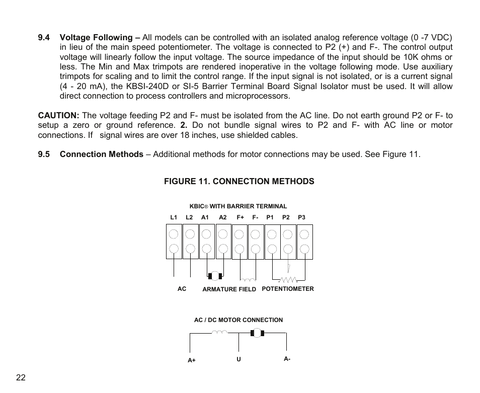 KB Electronics KBIC-240DS User Manual | Page 22 / 28
