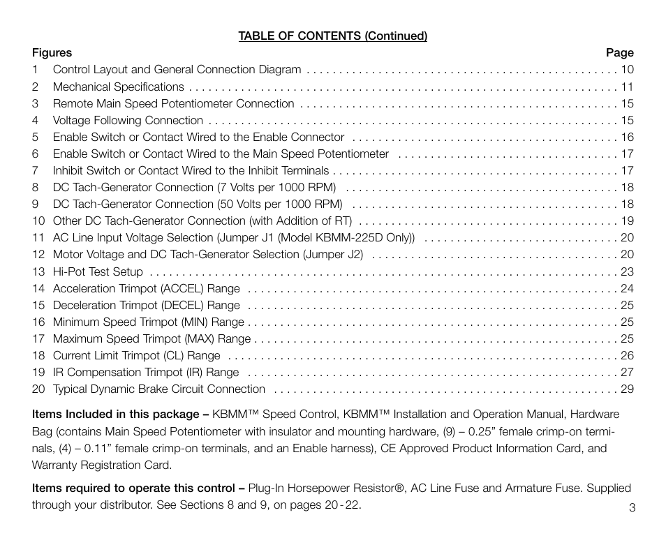 KB Electronics KBMM-225D User Manual | Page 3 / 32