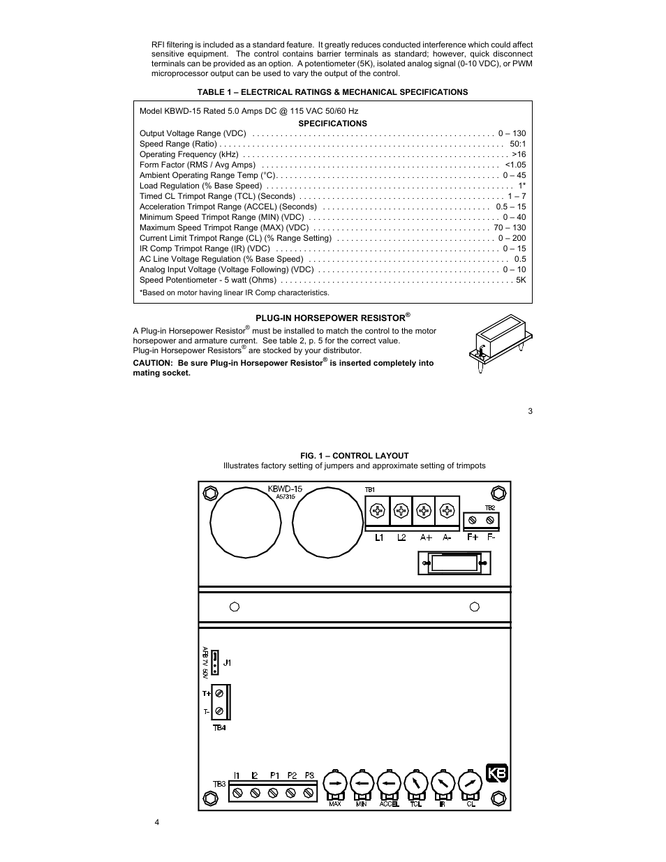 KB Electronics KBWD-15 User Manual | Page 3 / 9