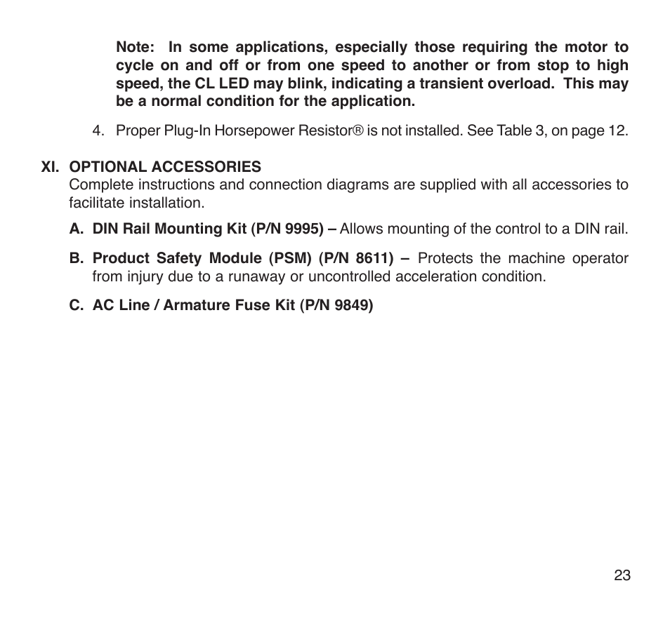 KB Electronics KBWS-25D User Manual | Page 23 / 25