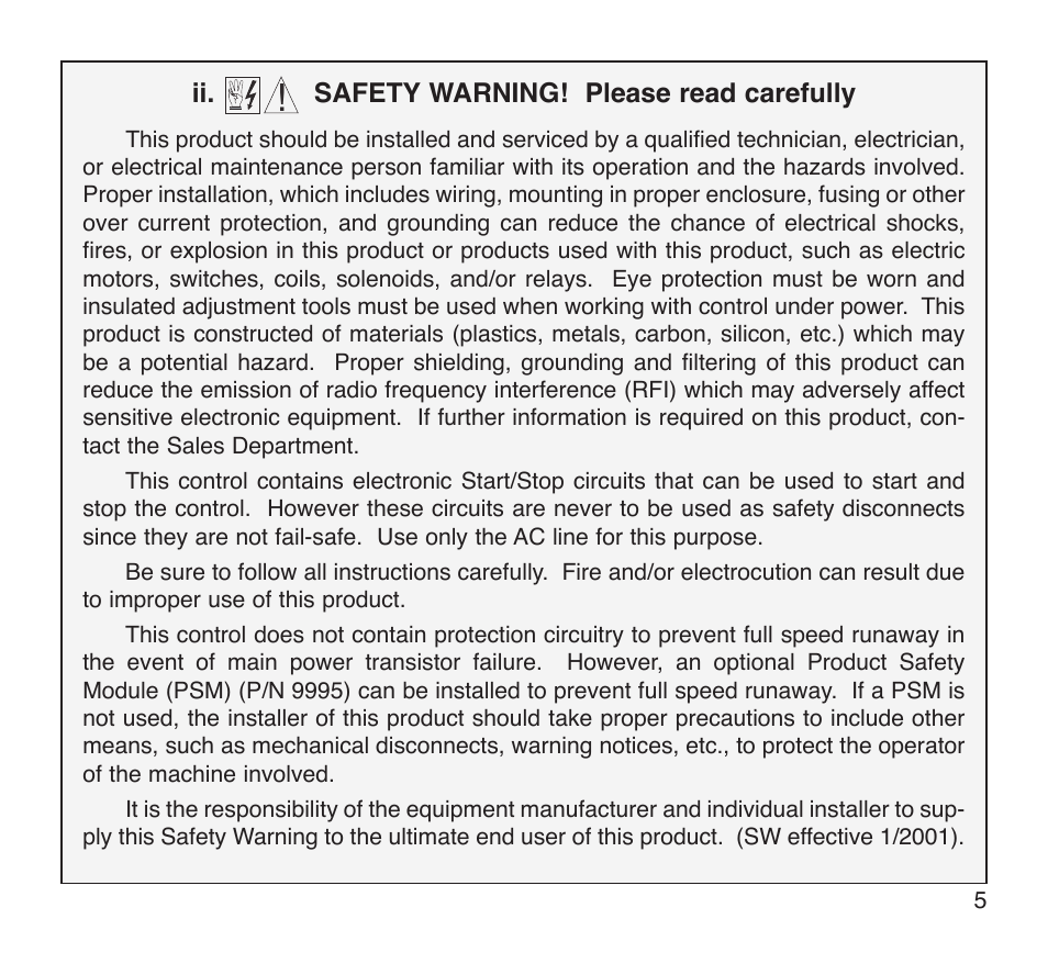 KB Electronics KBWS-25D User Manual | Page 5 / 25