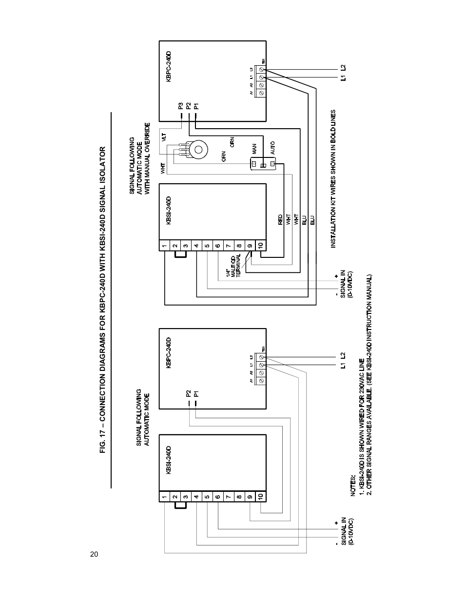 KB Electronics KBPC-240D User Manual | Page 20 / 22