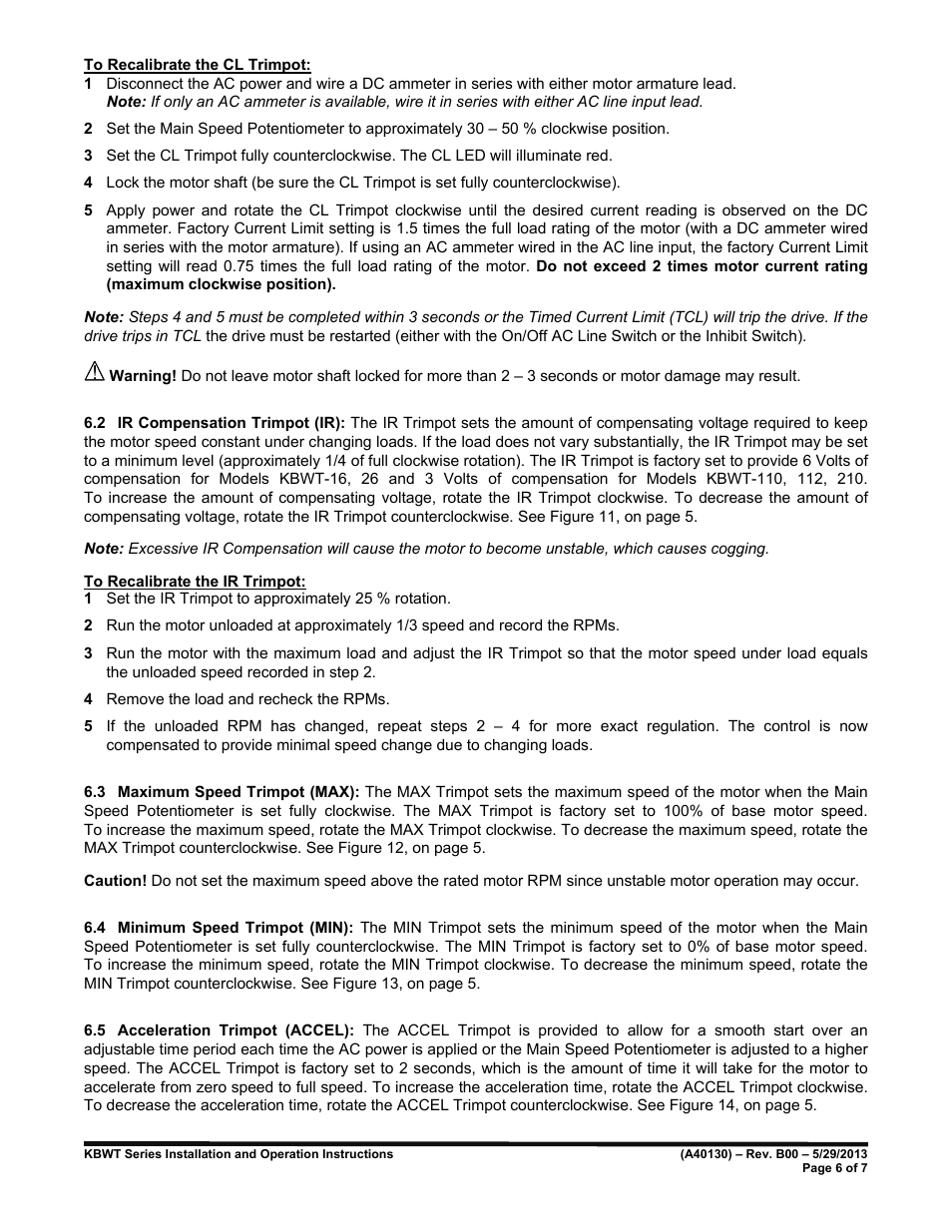 KB Electronics KBWT-210 User Manual | Page 6 / 7