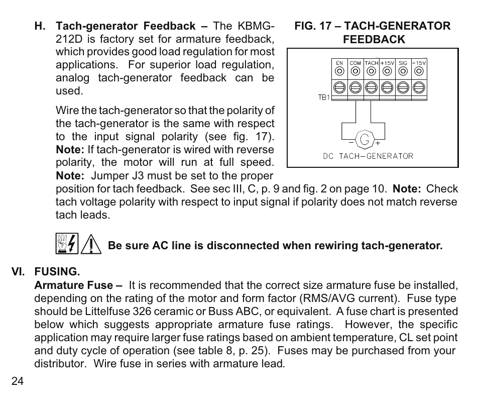 KB Electronics KBMG-212D User Manual | Page 26 / 36