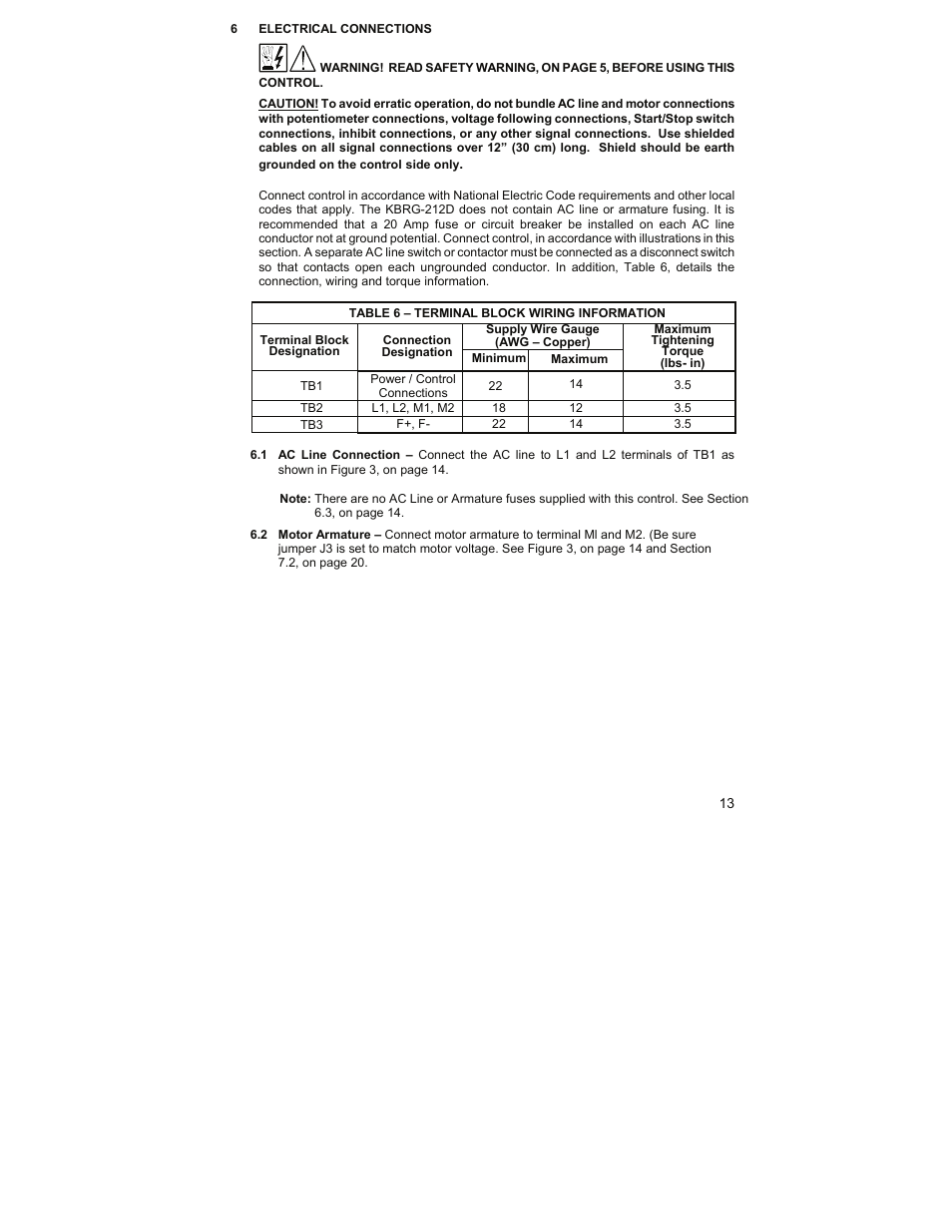 KB Electronics KBRG-212D User Manual | Page 13 / 32