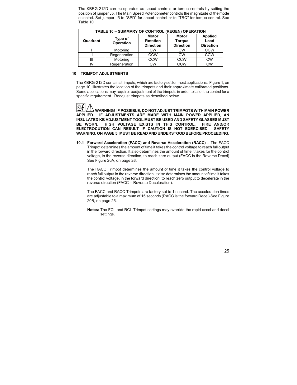 KB Electronics KBRG-212D User Manual | Page 25 / 32