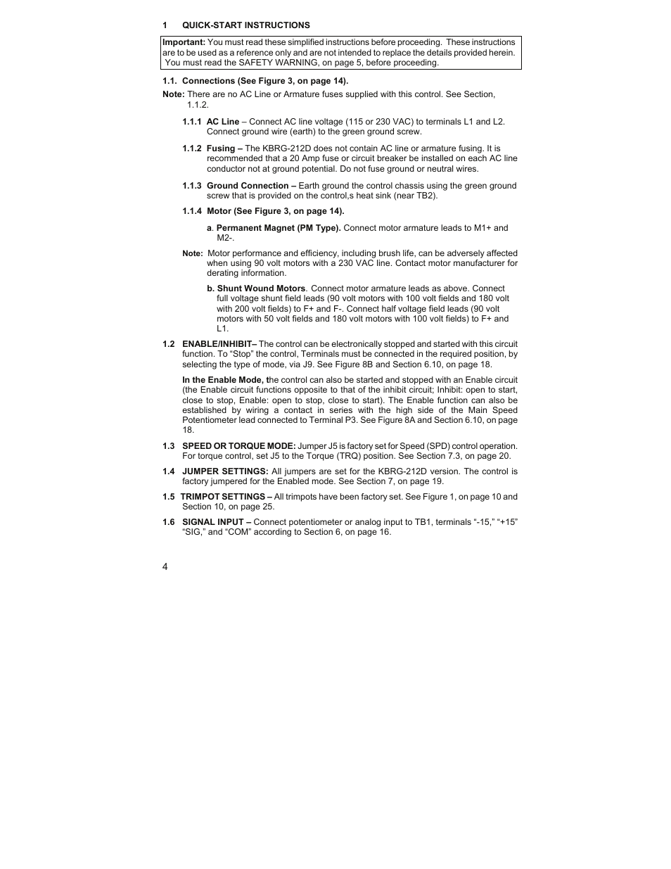 KB Electronics KBRG-212D User Manual | Page 4 / 32