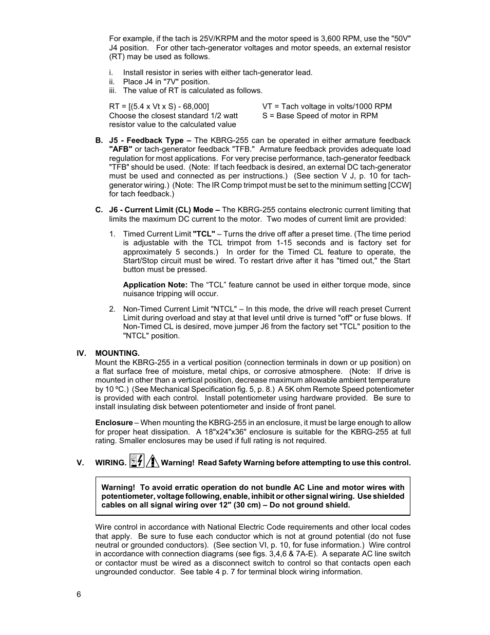 KB Electronics KBRG-255 User Manual | Page 10 / 18