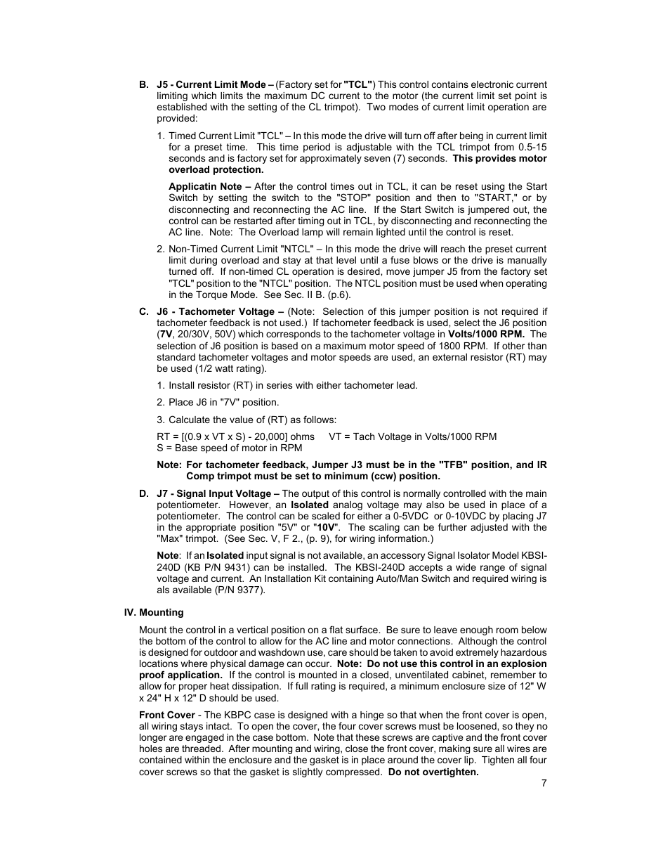 KB Electronics KBPC-225D User Manual | Page 9 / 19