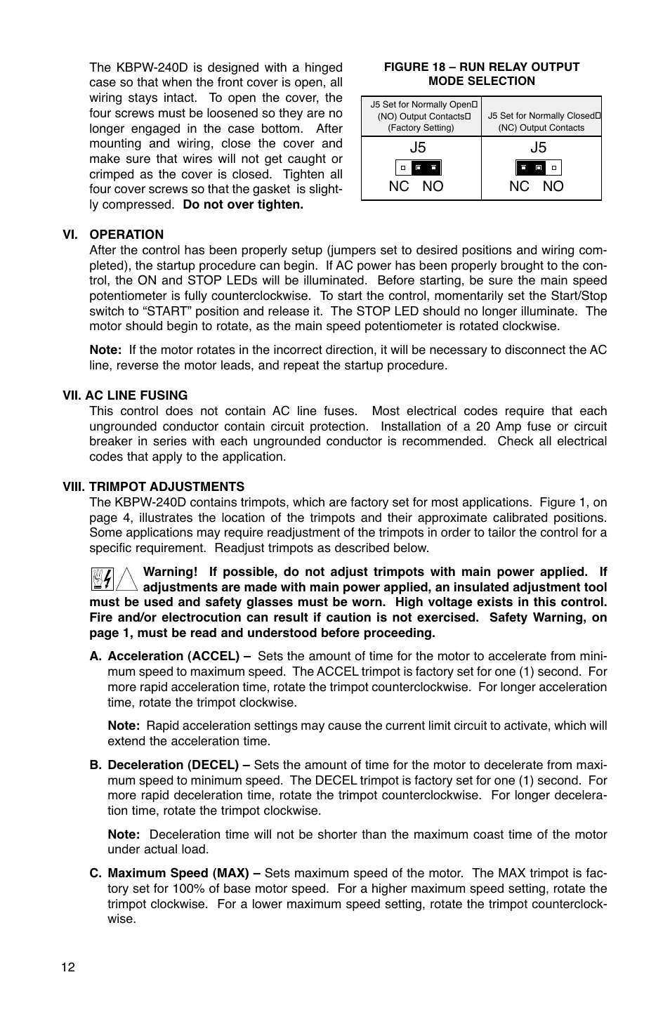 KB Electronics KBPW-240D User Manual | Page 15 / 19