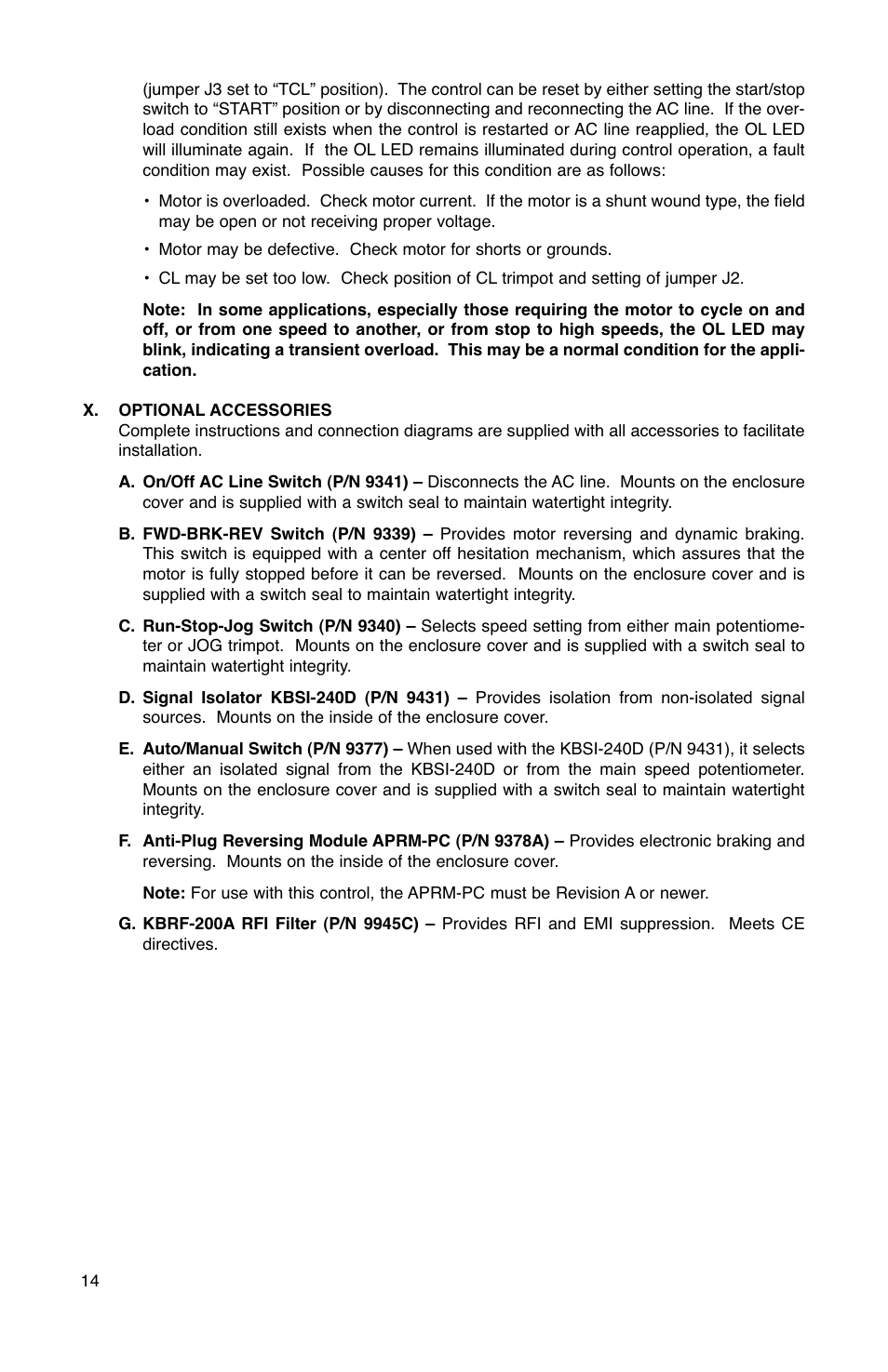 KB Electronics KBPW-240D User Manual | Page 17 / 19