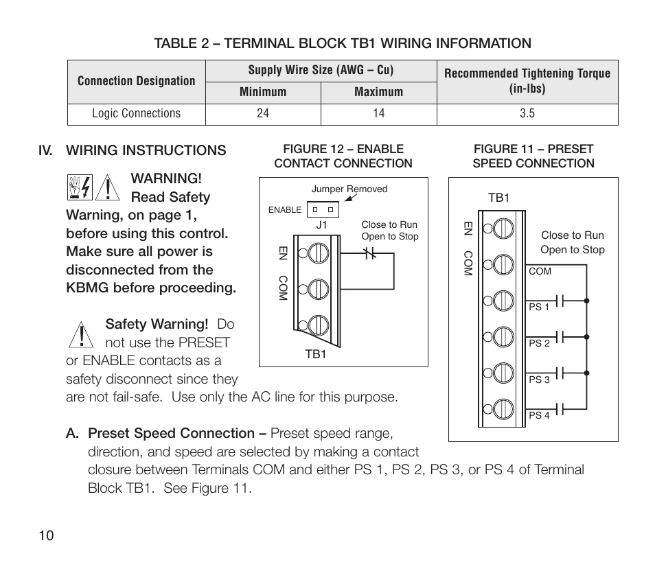KB Electronics Multi Speed Board User Manual | Page 12 / 16