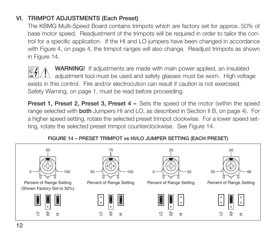 KB Electronics Multi Speed Board User Manual | Page 14 / 16