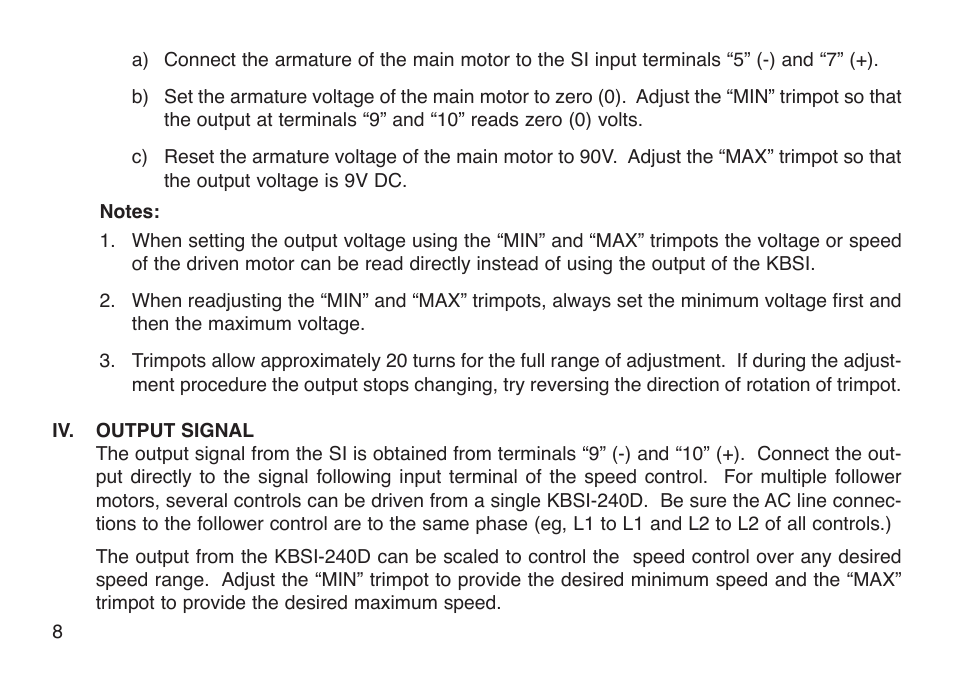 KB Electronics KBSI-240D KBSI Signal Isolator User Manual | Page 10 / 16