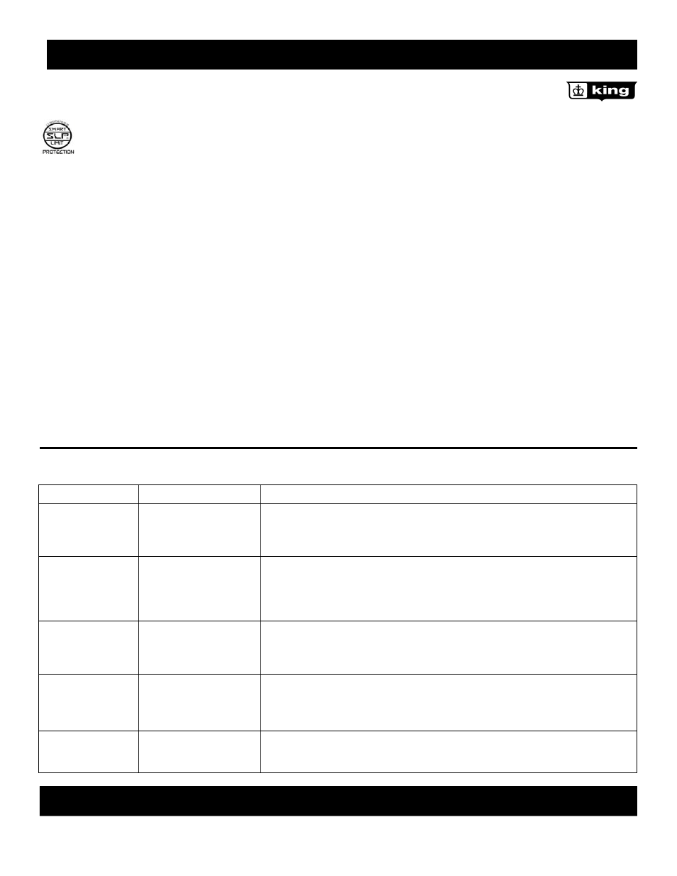 Operating instructions, Save these instructions, Kt and mkt toe space heater | King Electric Model KT User Manual | Page 3 / 4