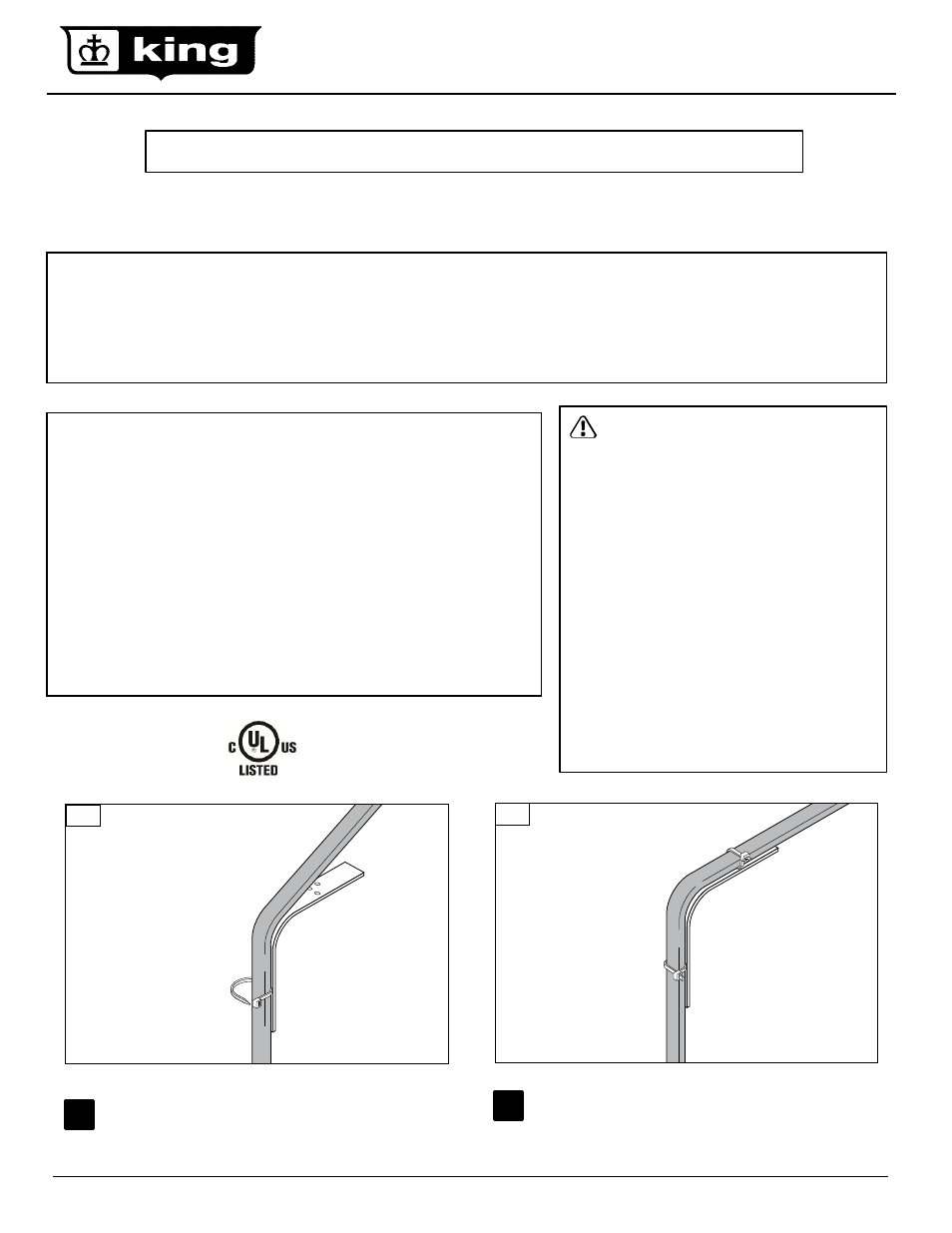 King Electric SRK15 downspout hanger User Manual | 2 pages