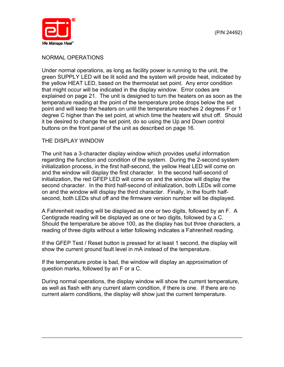 King Electric SST 3 User Manual | Page 17 / 28