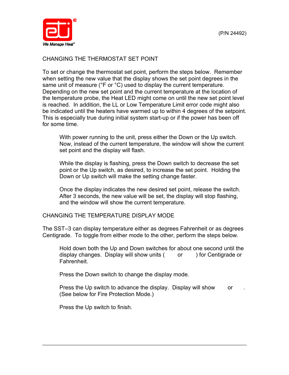 King Electric SST 3 User Manual | Page 18 / 28