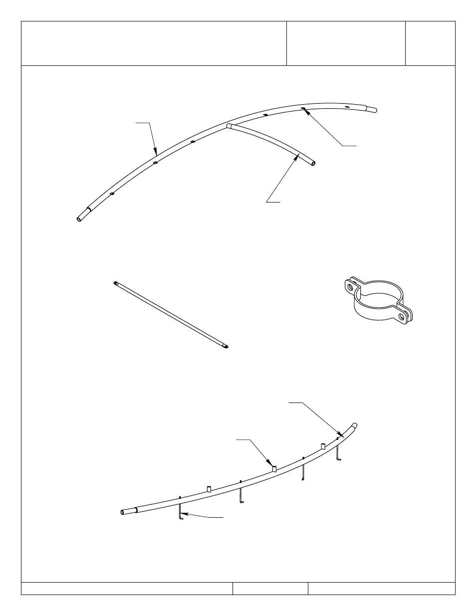 Steelcraft products, Bottom arch, Top arch | LA STEELCRAFT AB-62P User Manual | Page 4 / 7