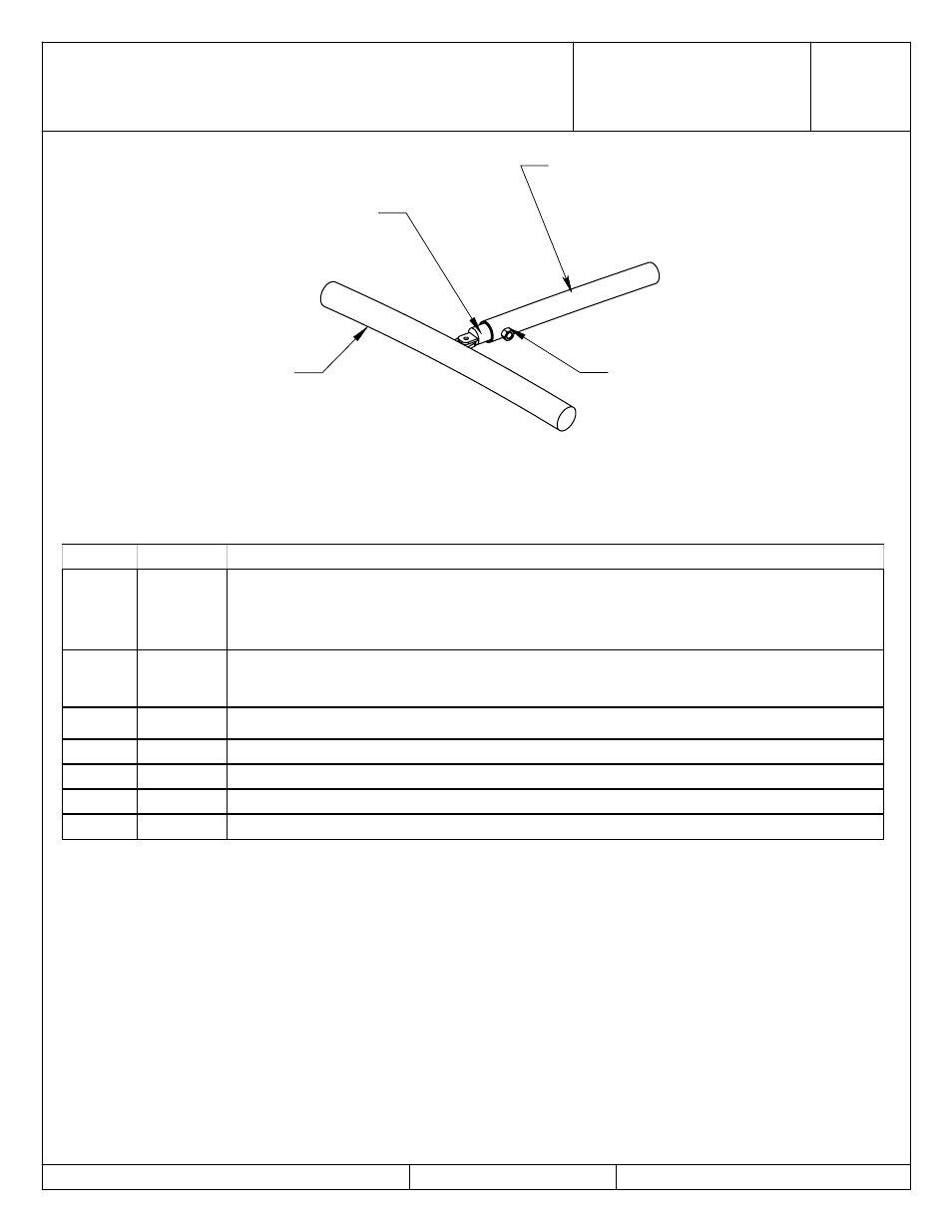 Steelcraft products, Model, Horizontal brace connection | LA STEELCRAFT AB-50P10 User Manual | Page 2 / 2