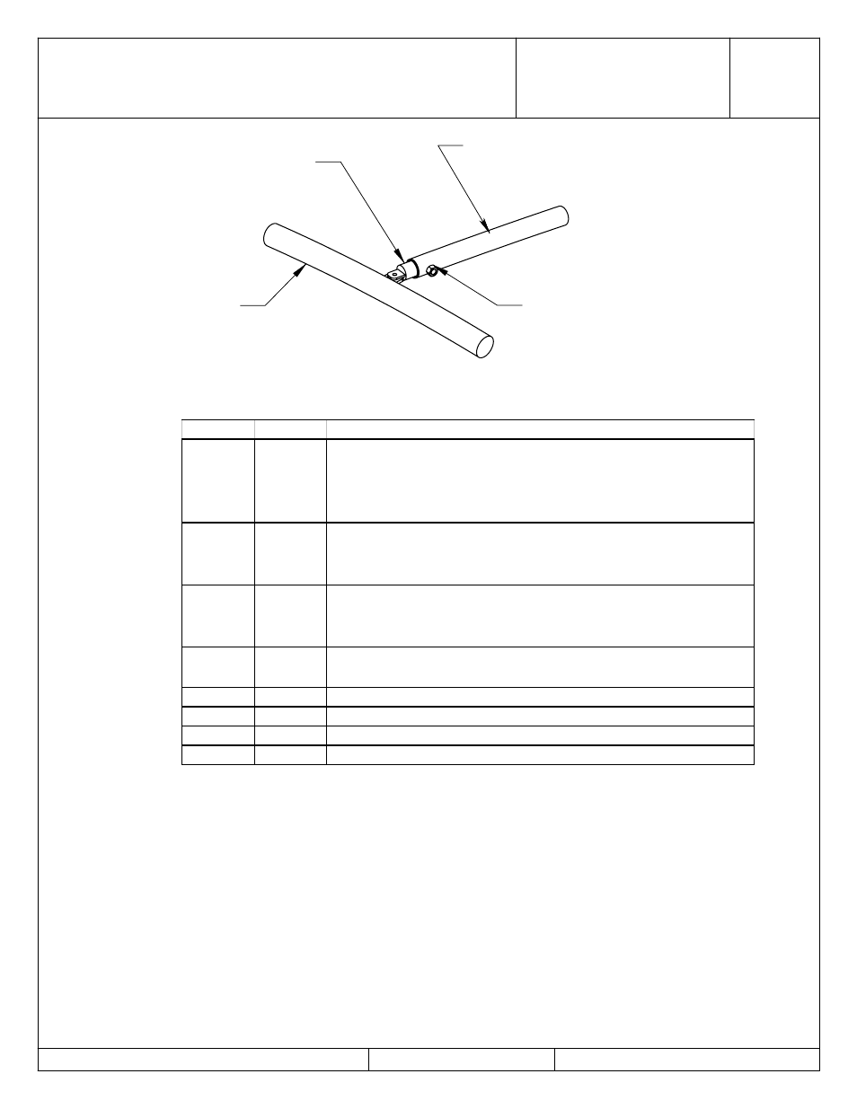 Steelcraft products, Horizontal brace connection, Model | LA STEELCRAFT AB-30P5 User Manual | Page 2 / 2