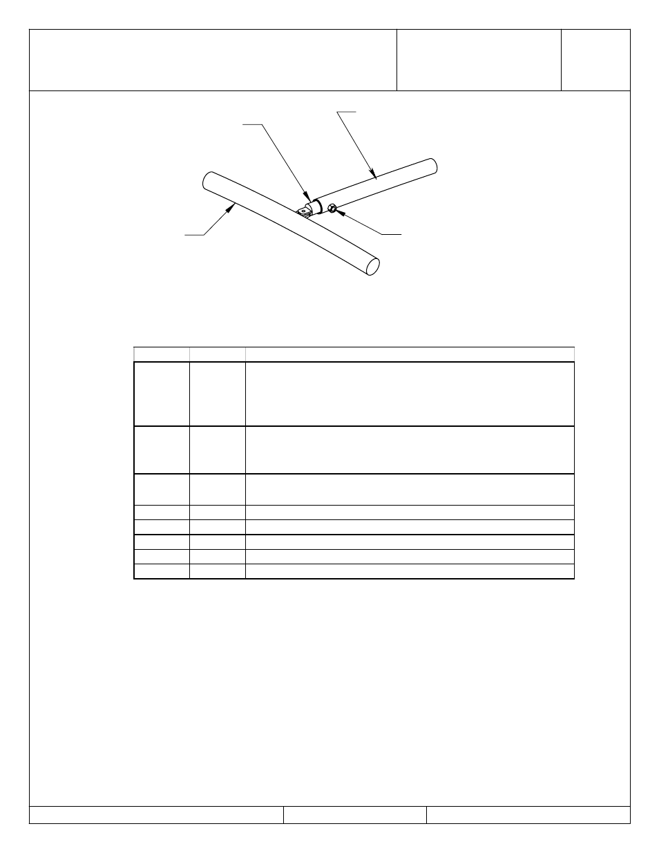 Steelcraft products, Model, Horizontal brace connection | LA STEELCRAFT AB-30P10 User Manual | Page 2 / 2